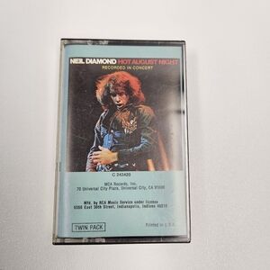 Neil Diamond Hot August Night Cassette Tape